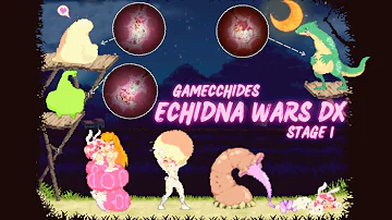 THE RABBIT GIRL WHO WAS ALMOST DIGESTED BY MONSTERS | Echidna Wars DX Only GamePlay - Stage 1