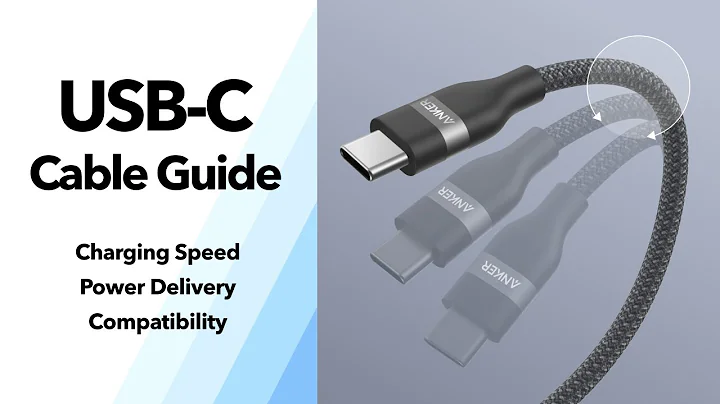 USB-C Cable Guide: Charging Speed, Power Delivery & Compatibility