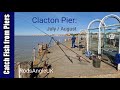 Catch fish from piers clacton pier  july  august