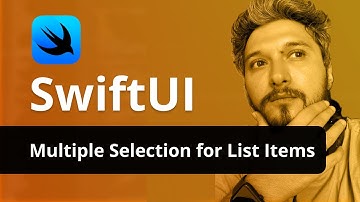 Activate Multi-select for a List programmatically in SwiftUI | Learning SwiftUI By Building App #2