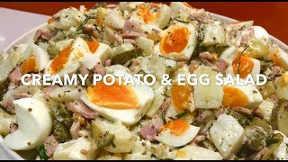 CREAMY POTATO & SOFT EGG SALAD **Delicious !** screenshot 2