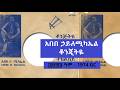 አበበ ሀይለሚካኤል ቆንጂትዬ Abebe Hailemichael