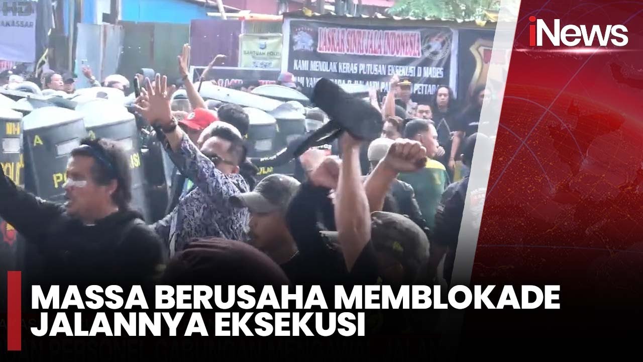 Eksekusi Lahan di Makassar, Sulawesi Selatan, Diwarnai Ketegangan! | iNews Room | 13/02