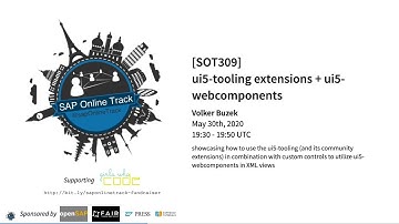[SOT309] ui5-tooling extensions + ui5-webcomponents