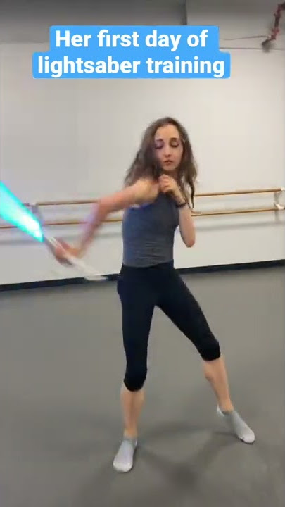 EPIC DAY 1 of LIGHTSABER TRAINING | Lightsaber duels