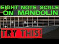 The Eight Note Scale on Mandolin