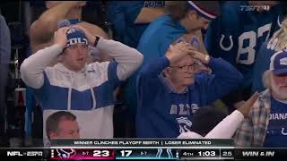 Colts Just Miss The Playoffs Because Of This...