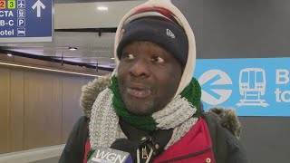 'Nowhere to go': Unhoused people staying at O'Hare International Airport look for shelter