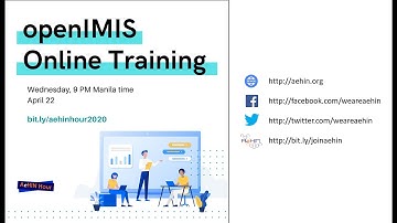 openIMIS Online Training 2020 - Introduction to Health Financing mechanisms and Insurance processes