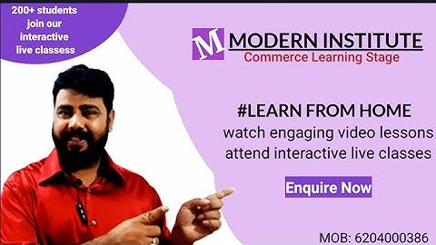 Online learning with MODERN INSTITUTE || By - Sujeet sir ||