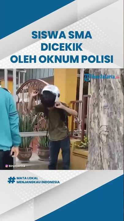 Viral Video Siswa SMA di Palu Jadi Korban Salah Tangkap Oknum Polisi, Ditinggal di Pinggir Jalan