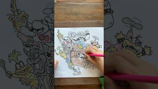 Coloring the Bowzer family 😃🐢 #coloringforkids #coloringpagesforkids #supermariobros Coloring the Bowzer family 😃🐢 #coloringforkids #coloringpagesforkids #supermariobros