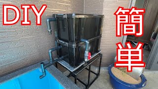 錦鯉　濾過槽　ろ材　自動　こいこいアクア　フィルター　大型 錦鯉 濾過槽 ろ材 自動 こいこいアクア フィルター 大型