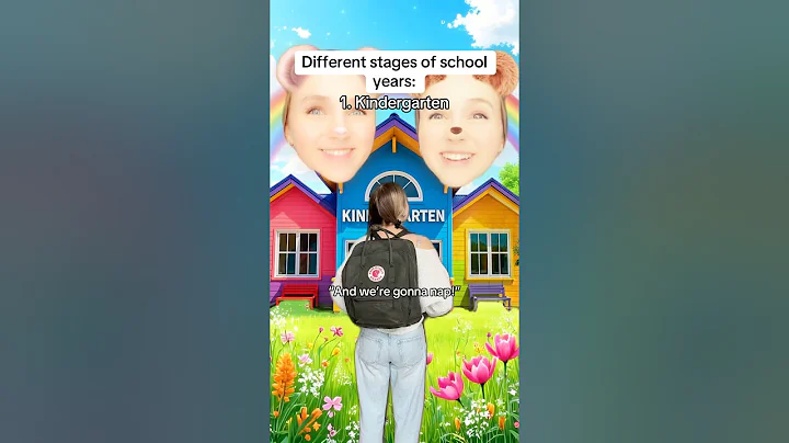 The different stages of school years #pov #skit #relatable #comedy