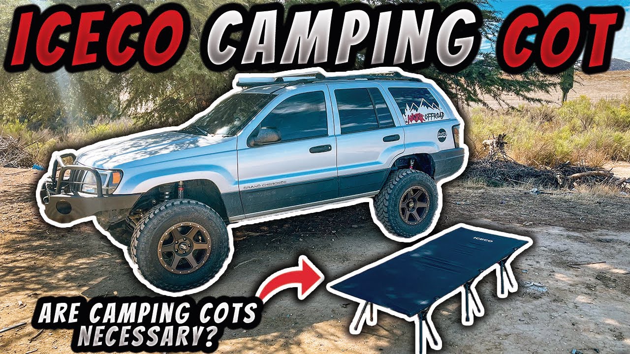 Why You NEED a Cot for Camping! ICECO Outdoor Cot Review YouTube
