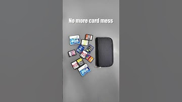 The simple way to deal with memory card mess