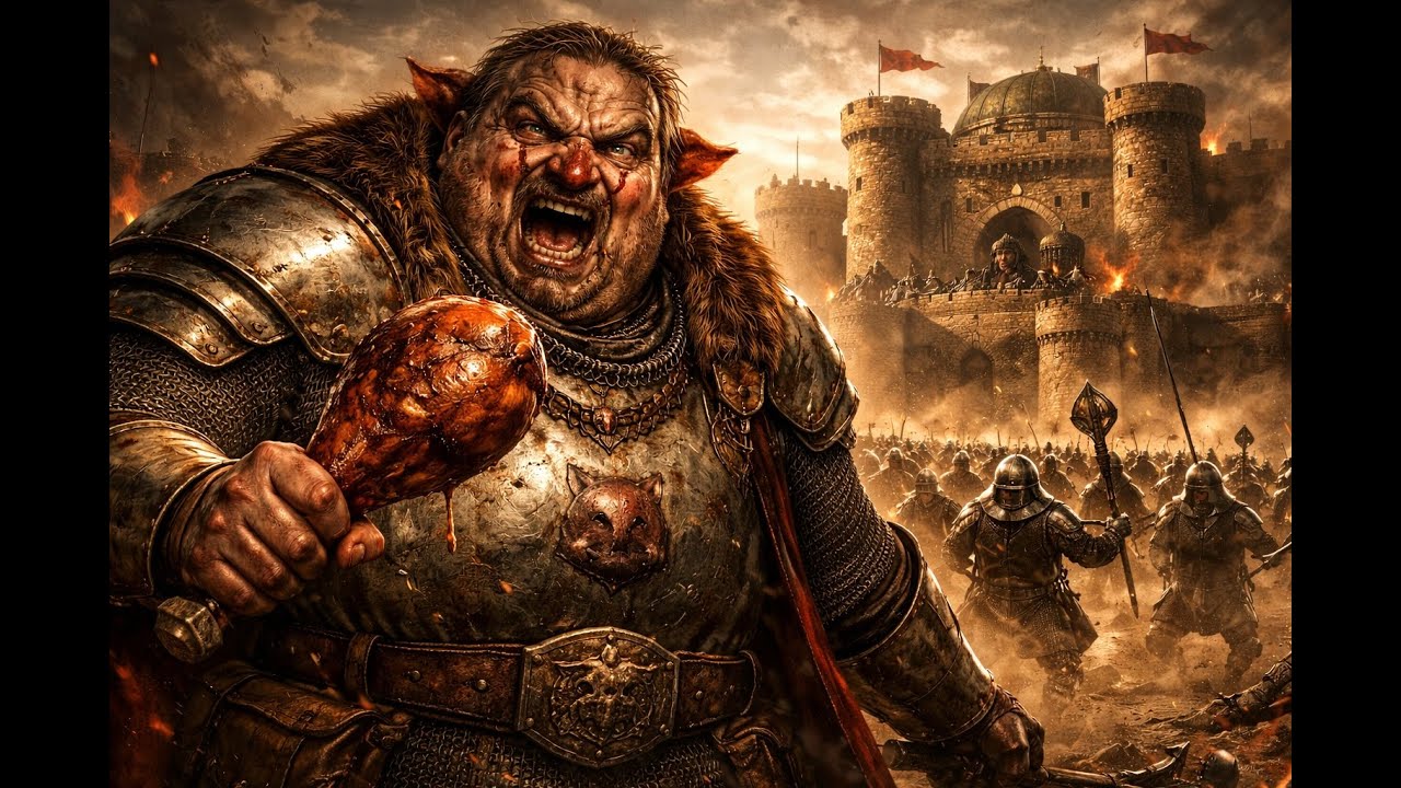 BACON FOR BREAKFAST! 🥓 Defeating The Pig (Duc Truffe) | Stronghold Crusader HD Stage 4