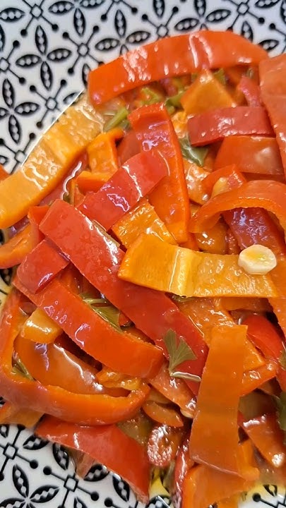 Това е най-вкусната и бърза туршия от червени чушки 🌶 ...бърза, лесна ...