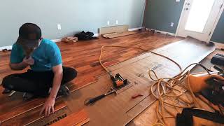 How to upgrade your bedroom with beautiful hardwood floors #hardwood #howto #install