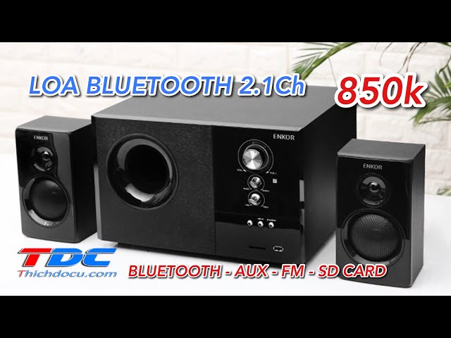S2880 - Loa Vi Tính Bluetooth 2.1Ch || Dáng Đẹp, Âm Hay || Thích Đồ Cũ