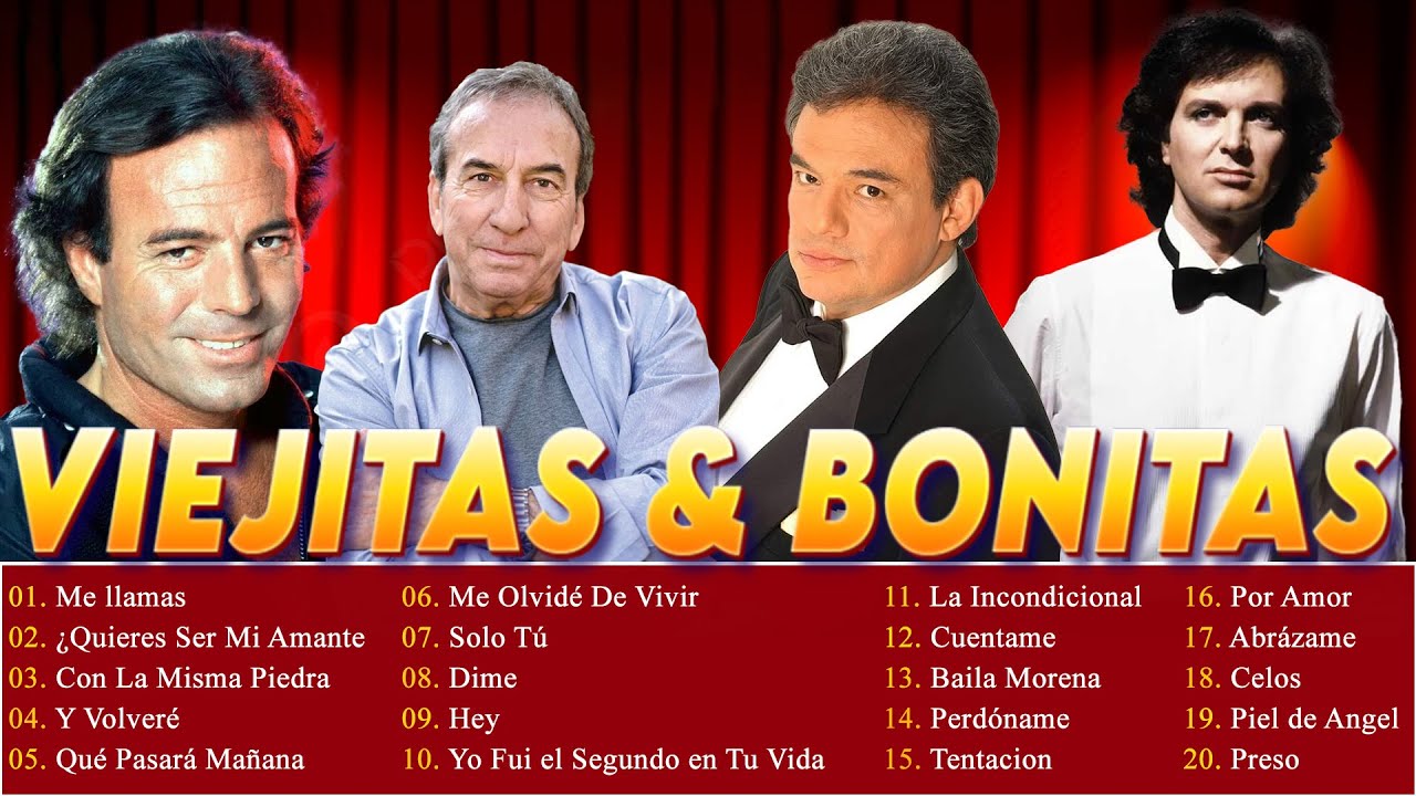 José Luis Perales, Julio Iglesias, José José, Camilo Sesto, Roberto Carlos -  Baladas Romanticas#ab2