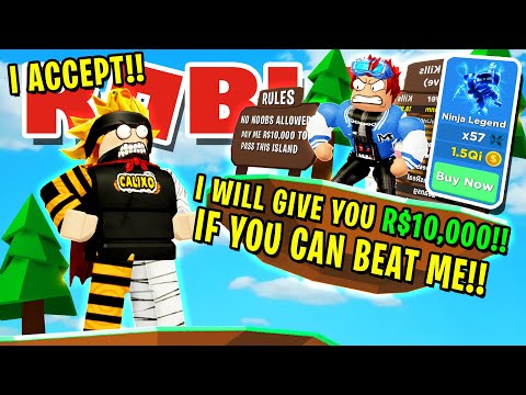 Ninja Legends Max Rank Bully Gets Owned Roblox Youtube - noob disguise trolling with max rank in roblox ninja legends