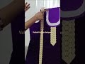 A line frock stitching with less design
