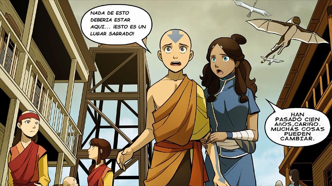 Avatar the last airbender comic español