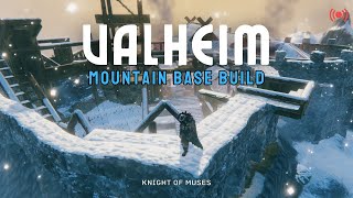 🔴Continued Mountain Base Build/ Valheim Solo Survival (No Commentary)