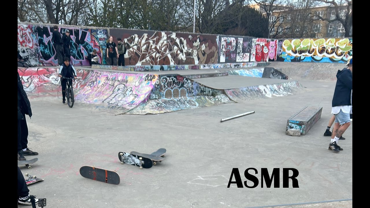 ASMR Skatepark Sounds & Noises
