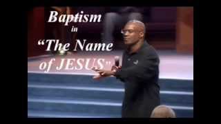 Pt 4 - Baptism in the 