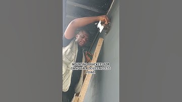 MOUNTING BRACKETS FOR GWN7664LR DEVICE ACCESS POINT. #accesspoint #starlink #network #solar