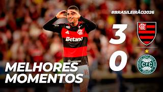 FLAMENGO 3 X 0 CORITIBA | MELHORES MOMENTOS | BRASILEIRÃO (30/05/26)