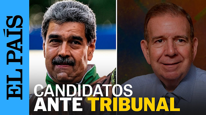 DIRECTO | Los candidatos venezolanos comparecen ante el Tribunal Supremo | EL PAÍS