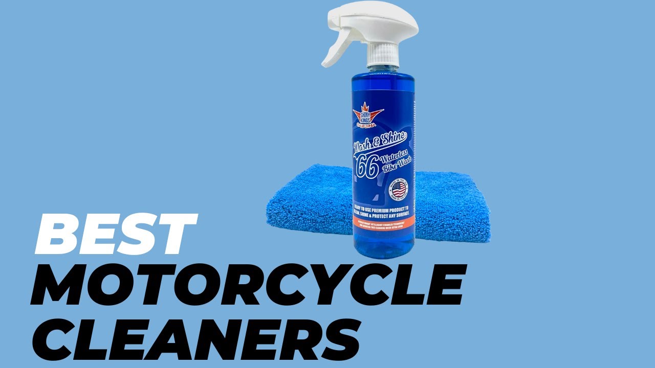 Best Motorcycle Cleaners Revealing the ULTIMATE Motorcycle Cleaner