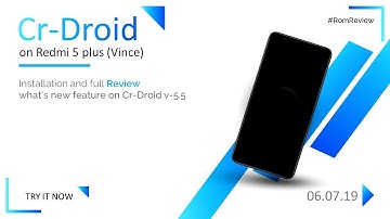 How to Install CrDroid Official Rom 06.07.19
