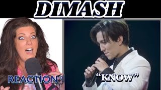 DIMASH - "KNOW" - MOSCOW | REACTION VIDEO