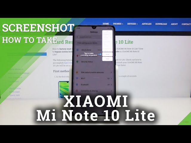 How to Take a Screenshot on Xiaomi Mi Note 10 Lite Price In MobileDokan How to Take a Screenshot on Xiaomi Mi Note 10 Lite