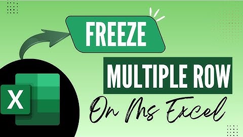 Lock Several Rows in Excel for Easy Scrolling - Here