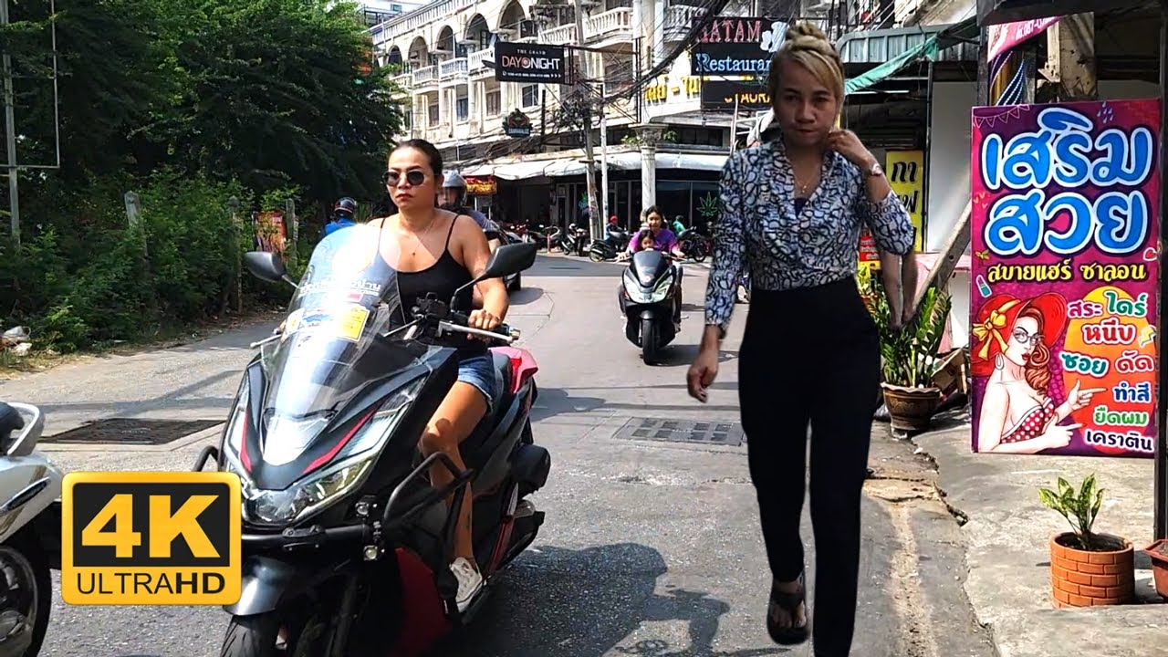 4K Pattaya Soi 16 South 2024 Thailand