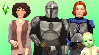 I Make Every Mandalorian Character! I Create a Sim I Rebeccas Creations