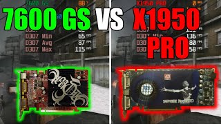 GeForce 7600 GS vs Radeon X1950 Pro Test In 5 Games (No FPS Drop - Capture Card)