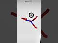 Stickman dismounting 💀movement #stickmanfun