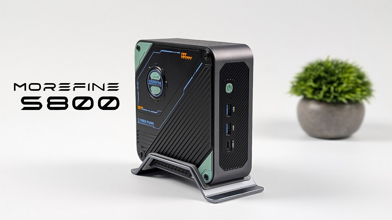 MOREFINE S800 intel Ultra 9 185H / intel Ultra 7 155H Mini AI PC