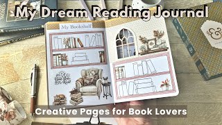 My FIRST Reading Journal Setup ✨ Decorating My Dream Book Journal | Journal With Me