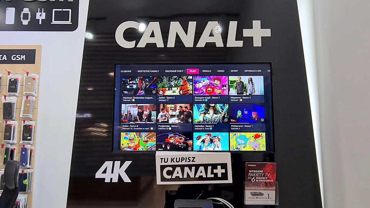 Dekoder Canal+ Box 4K Telewizja przez internet - YouTube