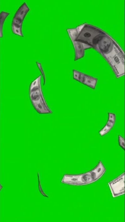 DOLLAR MONEY FLOWING OVERLAY