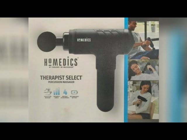 Homedics recalls 87,000 percussion massage guns because of burn