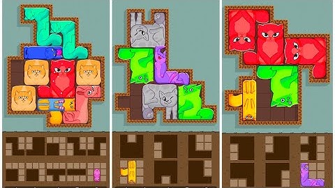 Funny Puzzle Cats - Gameplay Walkthrough (iOS & Android) #shorts #games #funny