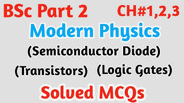 BSc Part 2 Physics MCQs Solved |BSc Physics Mcqs|BSc Online Exams||Zain Abbas Naqvi||PU Online Exams